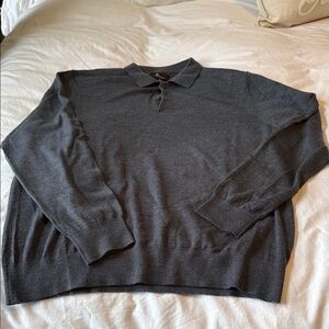 On Running Dark Gray Crewneck Sweater